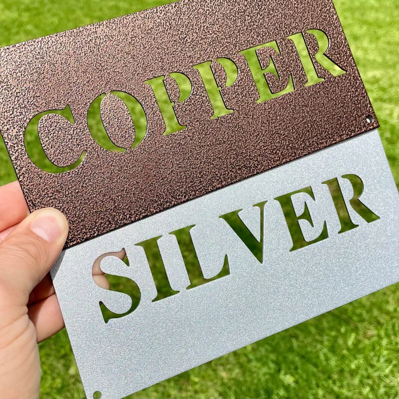 Custom Infinity Metal Sign