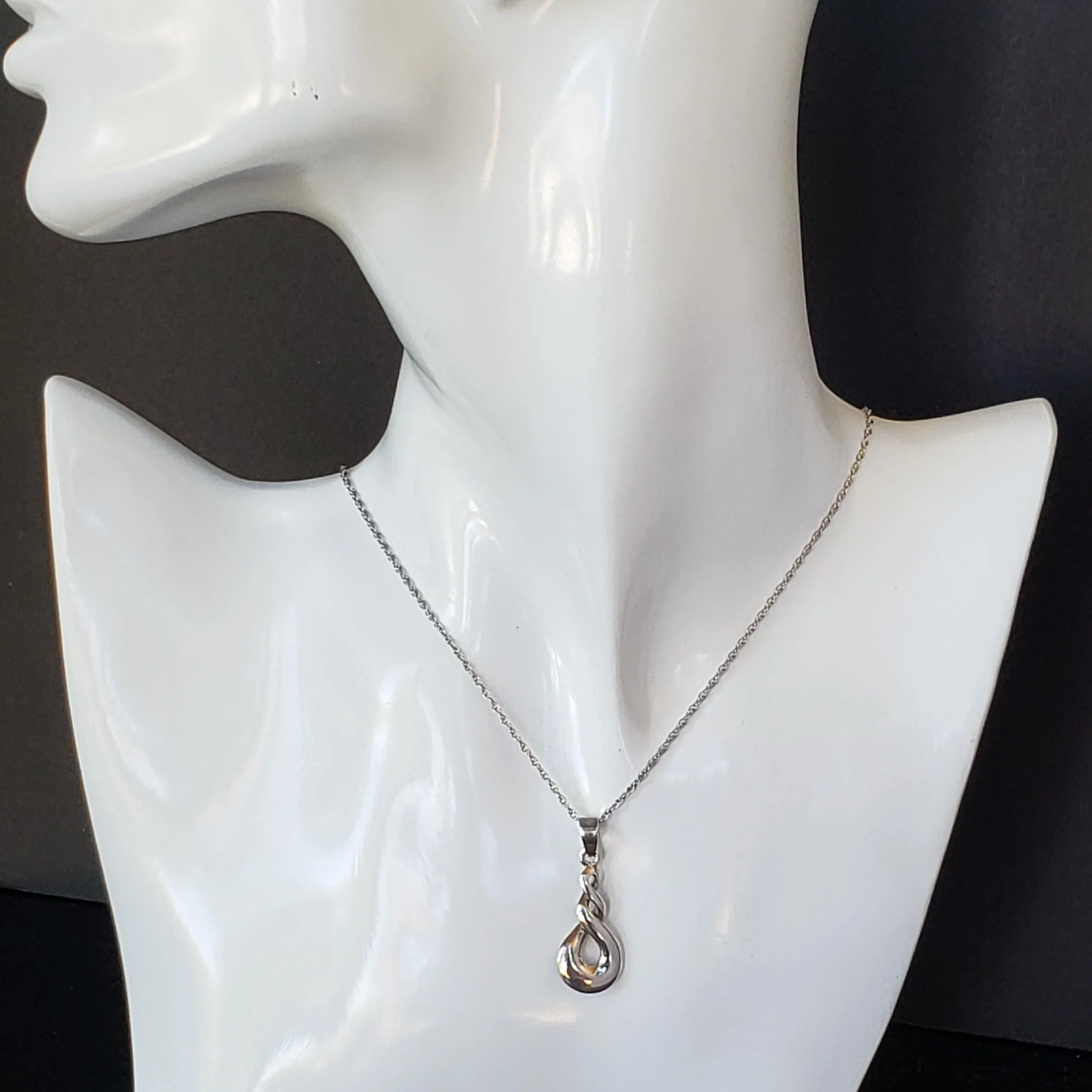 Infinity symbol pendant